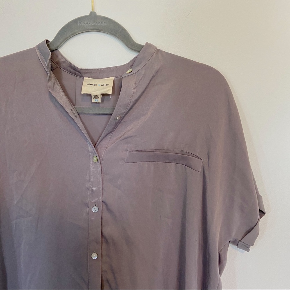Urban outfitters silky tee shirt dress
